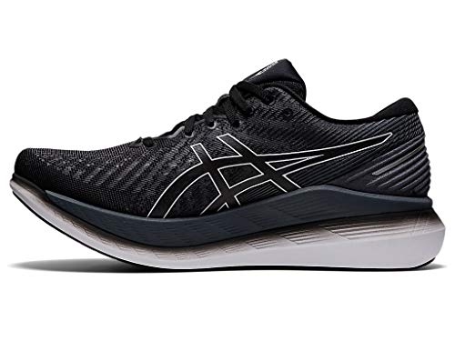 ASICS Men's Glideride 2 Running Shoes, 10.5M, Black/Carrier Grey