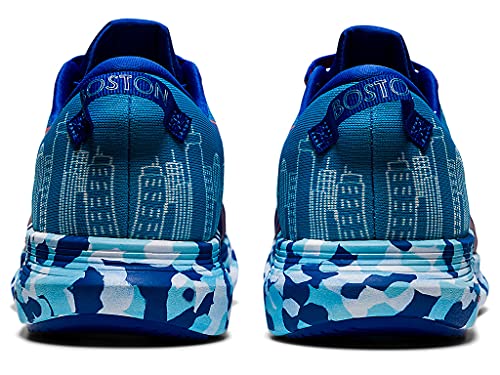 ASICS Men's Noosa Tri 13 Running Shoes, 9.5M, ASICS Blue/RED Alert