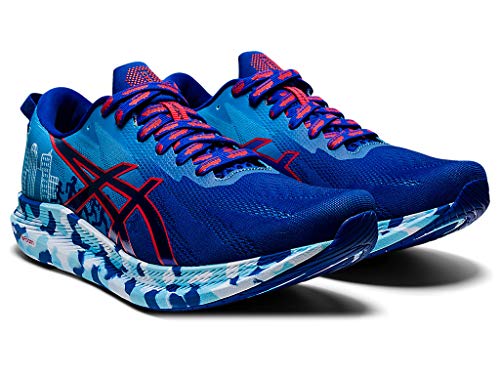 ASICS Men's Noosa Tri 13 Running Shoes, 9.5M, ASICS Blue/RED Alert