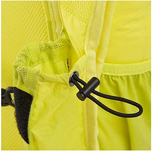 ASICS Mochila ligera para correr., amarillo, talla única, Mochila