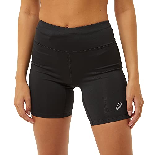 ASICS Mujer Core Sprinter Pantalones Cortos Deportivos Negro 36 (XS)