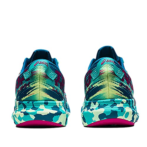 Asics Noosa Tri 13, Zapatilla para Correr en Carretera Mujer, Illuminate Yellow Sea Glass, 40 EU