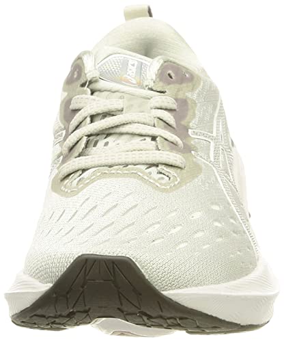 Asics Novablast 2 Platinum, Running Shoe Mujer, Glacier Grey/White, 40 EU