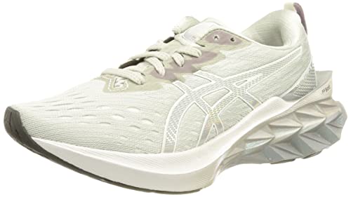 Asics Novablast 2 Platinum, Running Shoe Mujer, Glacier Grey/White, 40 EU