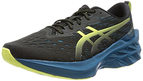 ASICS Novablast 2, Zapatillas de Running Hombre, Black Glow Yellow, 43.5 EU