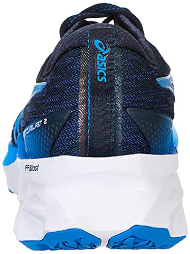 ASICS Novablast 2, Zapatillas de Running Hombre, French Blue Pure Silver, 42.5 EU