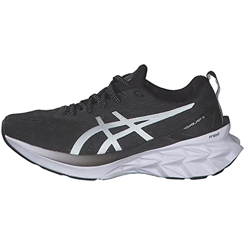 ASICS NOVABLAST 2, Zapatillas de Running Mujer, Black Pure Silver, 39 EU