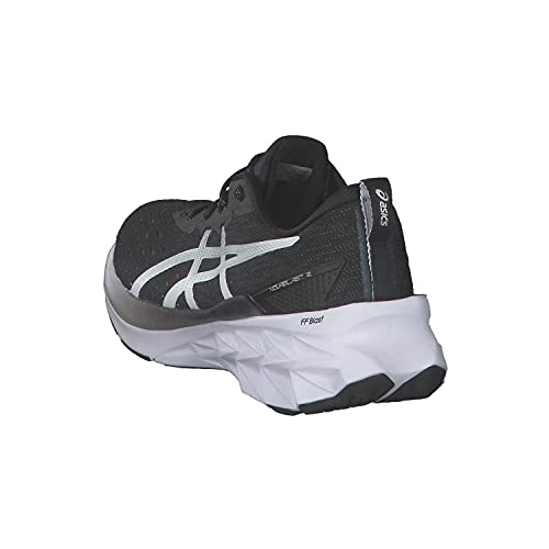 ASICS NOVABLAST 2, Zapatillas de Running Mujer, Black Pure Silver, 39 EU