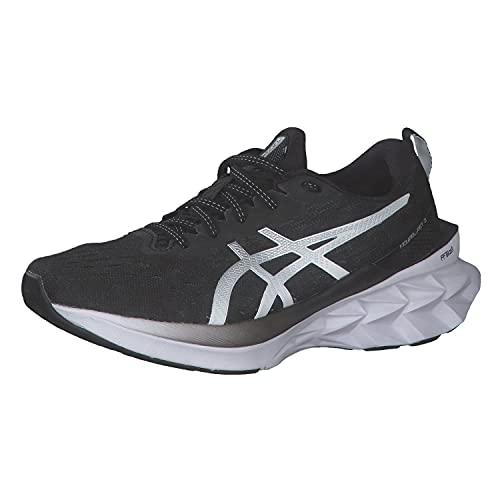 ASICS NOVABLAST 2, Zapatillas de Running Mujer, Black Pure Silver, 39 EU