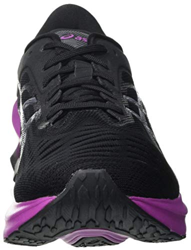 Asics Novablast, Road Running Shoe Mujer, Black/Digital Grape, 37 EU