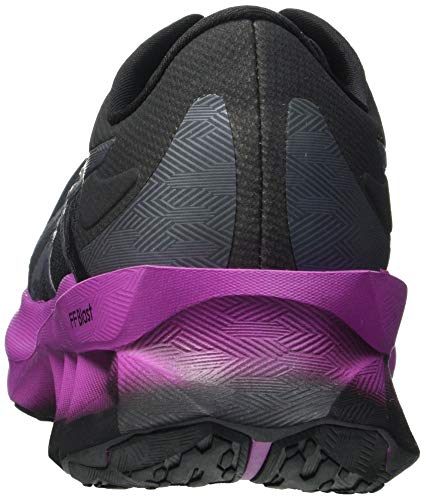 Asics Novablast, Road Running Shoe Mujer, Black/Digital Grape, 37 EU