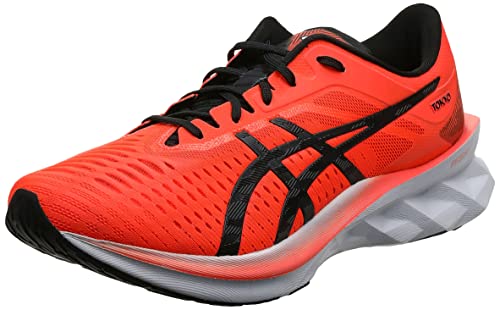 Asics Novablast Tokyo, Road Running Shoe Hombre, Sunrise Red/Black, 41.5 EU