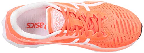 Asics Novablast Tokyo, Road Running Shoe Mujer, Sunrise Red/White, 36 EU
