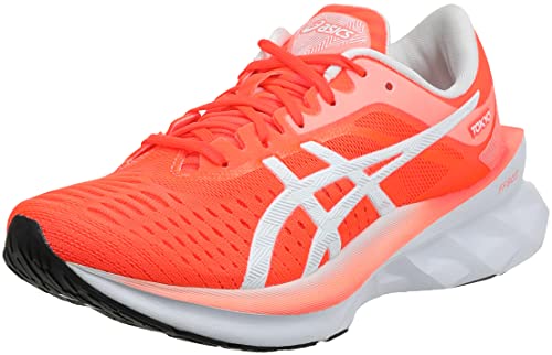 Asics Novablast Tokyo, Road Running Shoe Mujer, Sunrise Red/White, 41.5 EU