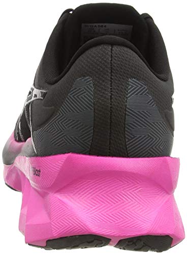 Asics NOVABLAST, Zapatillas para Correr Mujer, Black/Pink GLO, 44 EU