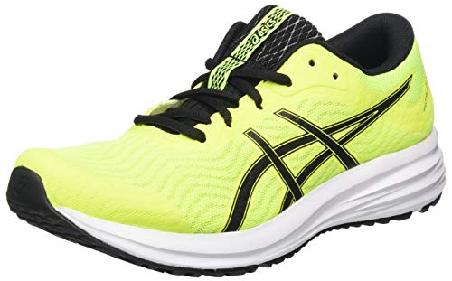 Asics Patriot 12, Zapatillas Hombre, Safety Yellow/Black 50, 44.5 EU