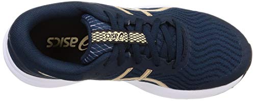 Asics Patriot 12, Zapatos para Correr Mujer, Azul (French Blue/Champagne), 37 EU