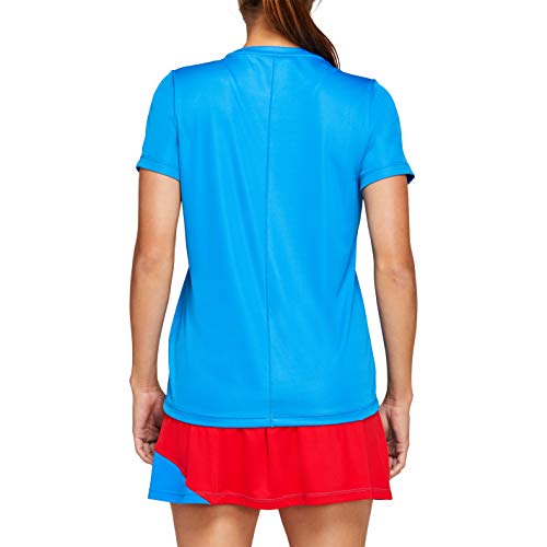 Asics Practice W GPX tee Camiseta, Mujer, Electric Blue, S