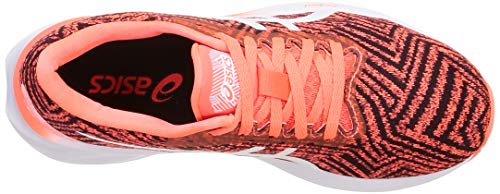 Asics Roadblast Tokyo, Road Running Shoe Mujer, Sunrise Red/White, 39 EU