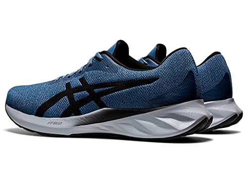 ASICS Roadblast Zapatillas de correr para hombre, Azul (Hilo gris/negro.), 44 EU