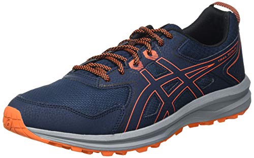 Asics Scout, Trail Running Shoe Hombre, French Blue/Marigold Orange, 44.5 EU