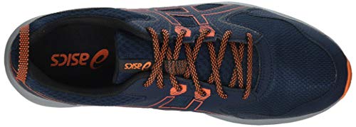 Asics Scout, Trail Running Shoe Hombre, French Blue/Marigold Orange, 45 EU