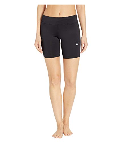 ASICS Silver 5in Run Sprinter Short Pantalones Cortos, Rendimiento Negro, Extra-Large para Mujer