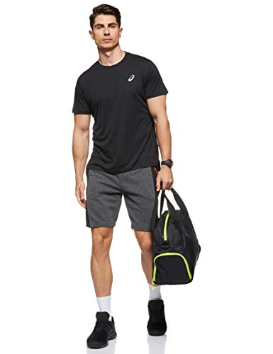 Asics Silver SS Top Camiseta, Hombre, Performance Black, M