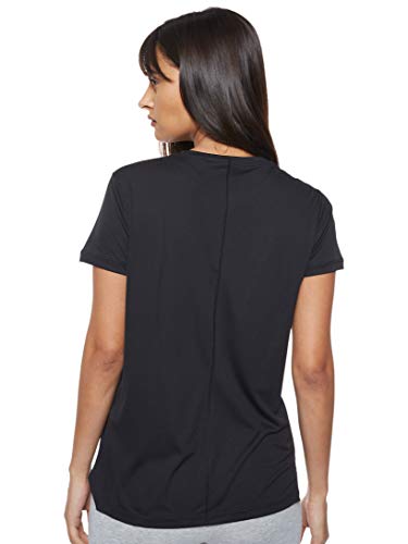 ASICS Silver SS Top Camiseta, Mujer, Performance Black, XS