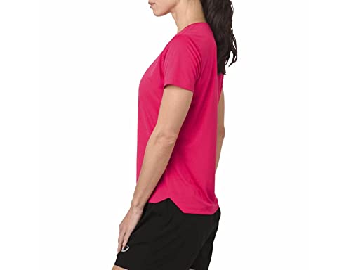 ASICS Silver SS Top T-Shirt, Pixel Pink, L Unisex-Adult
