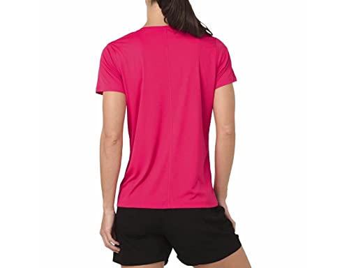 ASICS Silver SS Top T-Shirt, Pixel Pink, L Unisex-Adult