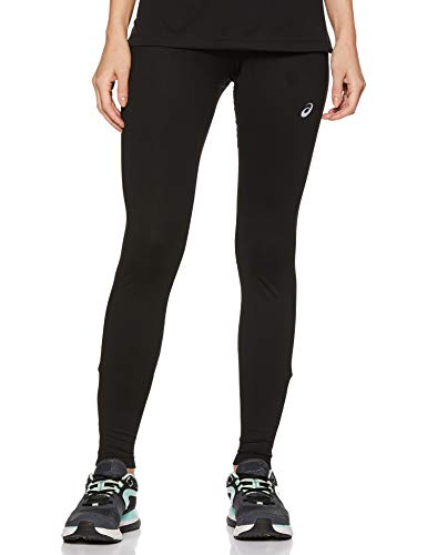 ASICS Silver Tight Malla, Mujer, Performance Black, XS