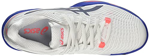 ASICS Solution Speed FF Clay, Zapatillas de Tenis Mujer, White Peacoat, 38 EU