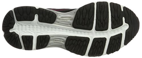 Asics T7B8N9093, Zapatillas de Running Mujer, Negro (Black/Silver/Pink Peacock), 37.5 EU