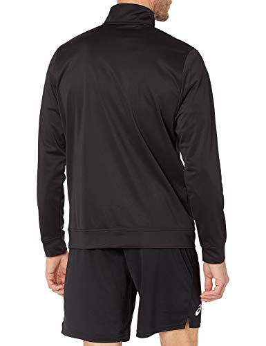 ASICS Team Tricot Warm Up - Chaqueta de punto (talla pequeña), color negro