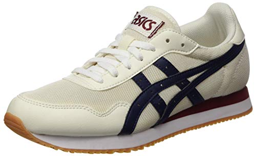 ASICS Tiger Runner, Zapatillas Hombre, Cream/Peacoat, 36 EU