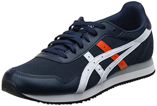 ASICS Tiger Runner, Zapatillas Hombre, Midnight/White, 42 EU