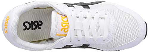 ASICS Tiger Runner, Zapatillas para Correr de Carretera Hombre, Blanco y Negro, 44 EU