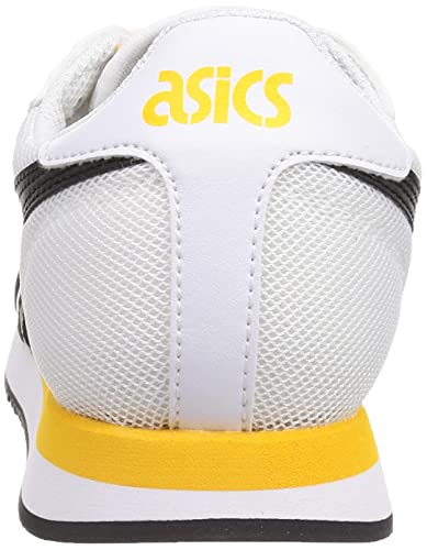 ASICS Tiger Runner, Zapatillas para Correr de Carretera Hombre, Blanco y Negro, 44 EU