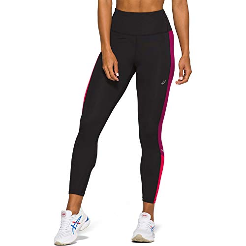 Asics Tokyo Highwaist Tight Malla, Mujer, Performance Black/Dried Berry, XS