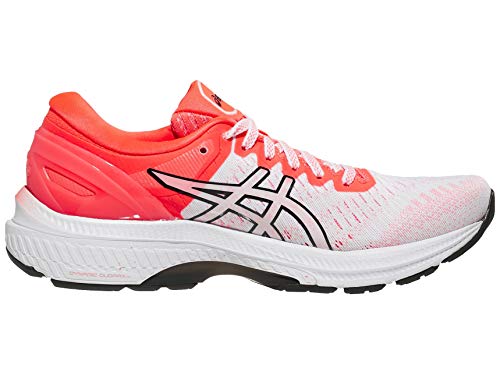 ASICS Women's Gel-Kayano 27 Tokyo Running Shoe (TGR-1012A948 4806640 6.5 (100) WHT/Sunrise R)