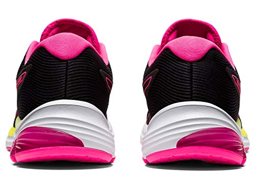 ASICS Women's Gel-Pulse 12 Running Shoes, 7.5M, Black/HOT Pink