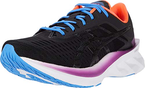 ASICS Women's NOVABLAST Running Shoes, 10M, Black/Black
