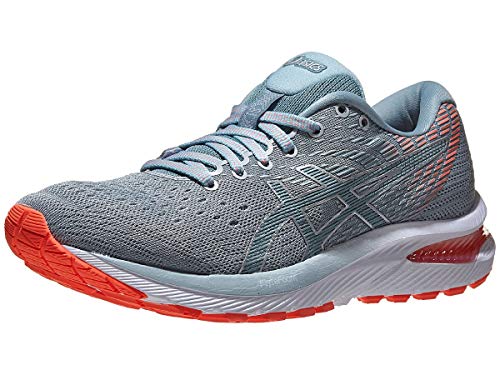 ASICS Zapatillas de running Gel-Cumulus 22 para mujer, gris (Gris Piamonte/Acero Claro), 35 EU