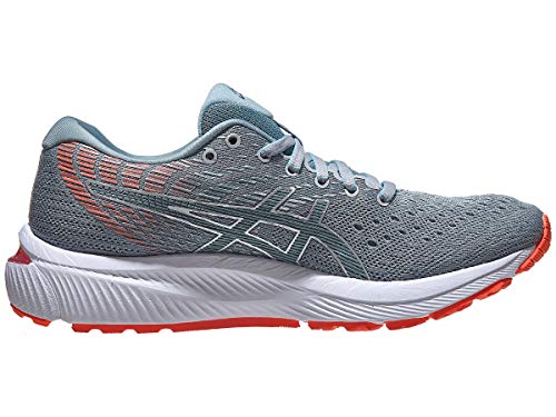 ASICS Zapatillas de running Gel-Cumulus 22 para mujer, gris (Gris Piamonte/Acero Claro), 35 EU