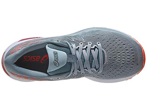 ASICS Zapatillas de running Gel-Cumulus 22 para mujer, gris (Gris Piamonte/Acero Claro), 35 EU