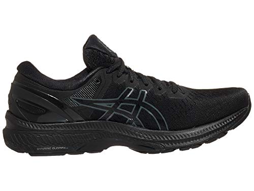 Asics Zapatillas de running Gel-Kayano 27 para hombre, Negro (Negro/Negro), 46 EU