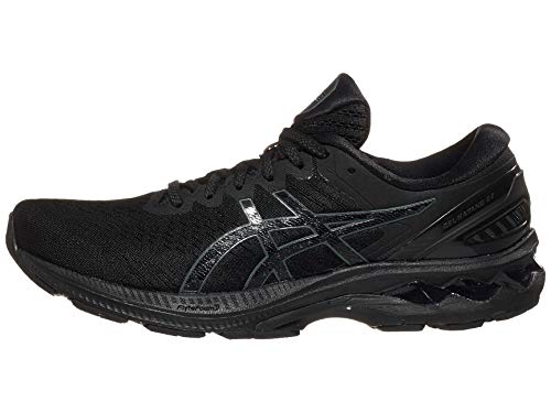 Asics Zapatillas de running Gel-Kayano 27 para hombre, Negro (Negro/Negro), 46 EU