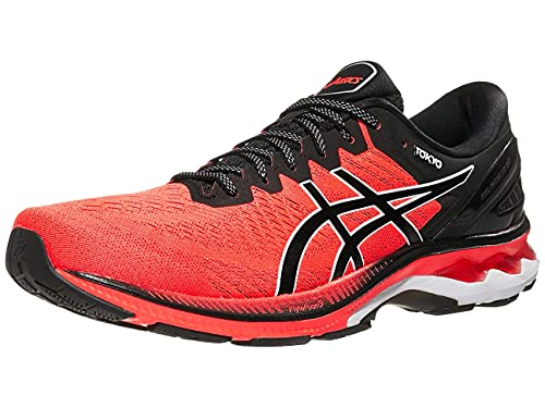 Asics Zapatillas de running Gel-Kayano 27 para hombre, Rojo (Color rojo y negro.), 42 EU