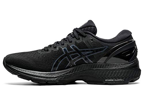 ASICS Zapatillas de running Gel-Kayano 27 para mujer, Negro/Negro, 37 EU